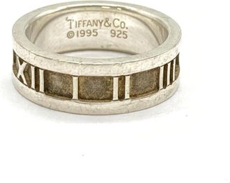 Tiffany & Co. Silver Silver 925 Band Ring (Pre-Owned)