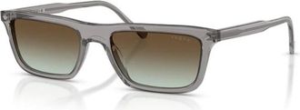 Vogue Eyewear Vo 5687S Zonnebrillen - Heren - Zonnebrillen - Grijs - 55 MM - Accessoires