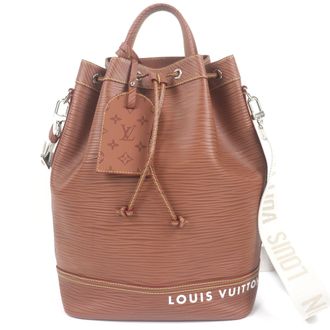 Louis Vuitton Brown Epi Leather Handbag Shoulder Bag (Pre-Owned)