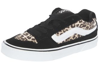 Vans Sneaker VANS Caldrone, Damen, Gr. 36,5, schwarz, Leder, Schuhe Sneaker