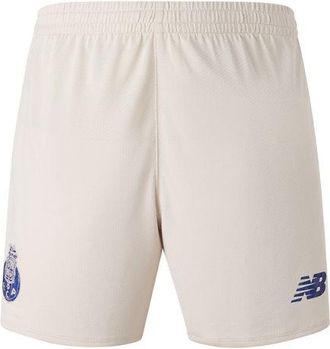 New Balance Boys FC Porto Third Short in White Polyester, size X-Large