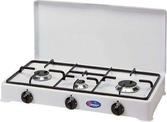 Parker Estufa Gas 3 Quemadores Mod. 5328 Cgp - Cm 58 X 28 X H 10