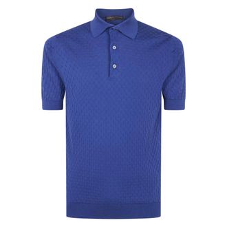 FILIPPO DE LAURENTIIS Heren, Tops, Blauw, Maat: 2XL