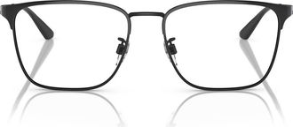 Emporio Armani 56mm Optical Glasses in Matte Black /Demo Lens at Nordstrom