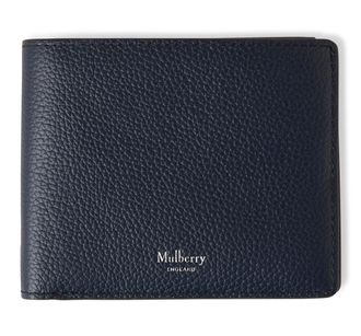Mulberry Heritage Bifold Coin Wallet Night Sky Small Classic Grain