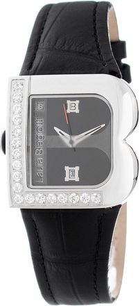 Laura Biagiotti Leather Dress Womens Watch