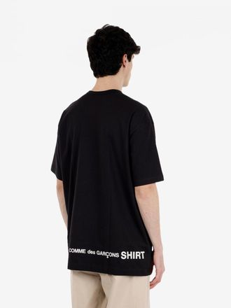 Comme Des Gar&ccedil;ons T-shirt over black