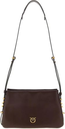 Pinko Pinko, Dames, Tassen, Bruin, Maat: ONE Size Leer