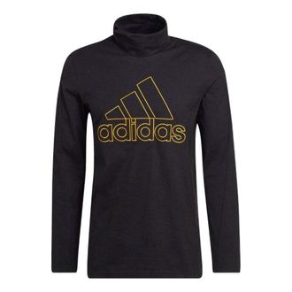 adidas Future Icons Embroidered Badge of Sport Long-Sleeve Top Black HC5846