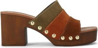Carvela Womens Suede Settanta Mule Mules - Multicolour - Size UK 3