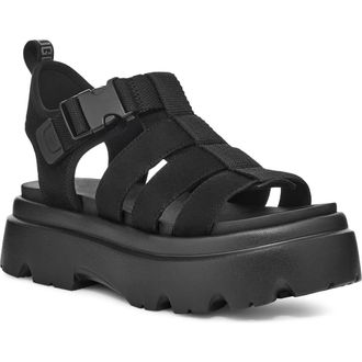 UGG Cora Platform Sandal in Blk at Nordstrom Rack, Size 8