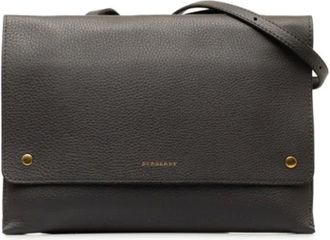 Burberry Pre-owned Shoulder Bags, female, Black, Size: ONE SIZE Pre-owned Fabric shoulder-bags