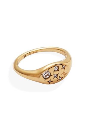 Alex and Ani Zodiac Ring in Gold Gemini at Nordstrom, Size 7