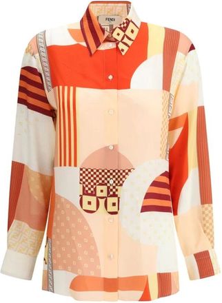 Fendi Mujer, Blusas y Camisas, Multicolor, Talla: S