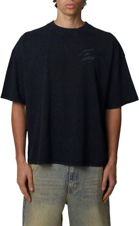 Good For Nothing Boxy-Fit Silhouette T-Shirt in Black at Nordstrom, Size Medium