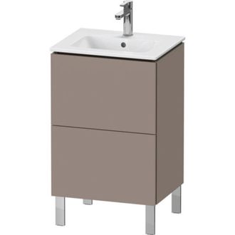 Duravit L-Cube meuble sous-lavabo debout Compact, 2 tiroirs, - Duravit