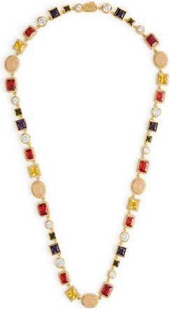 Craftd London Crystal-embellished 18kt Gold-plated Necklace - One Size