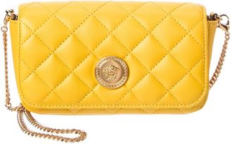 Versace Iconic Leather Wallet On Chain