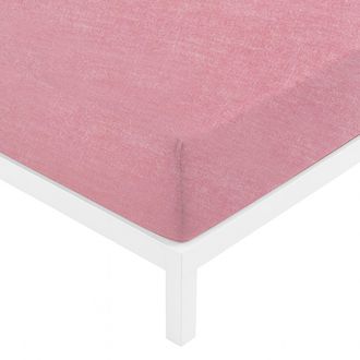 KASANOVA Lenzuolo con angoli matrimoniale corallo cotone