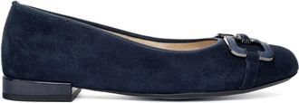 Ara Siena Ballerina - Dames - Ballerinas - Blauw - 38 EU - Leer - Schoenen