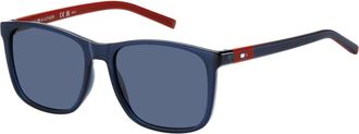 Tommy Hilfiger Zonnebril - unisex - Zonnebrillen - Blauw - 50 MM - Accessoires