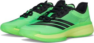 adidas adiZero Select 3.0 Basketball Shoes Basketball Shoes Screaming Green/Black/Pulse Lime : Mens 10.5 - Womens 11.5 Medium, Rubber