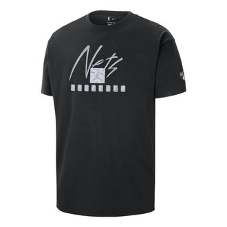 Nike Jordan Air Jordan x NBA Brooklyn Nets T-Shirt Black FN1053-010