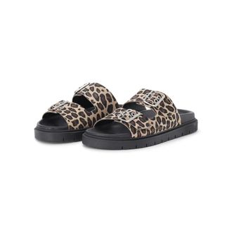 Copenhagen Schoenen, Dames, Veelkleurig, 37 EU, Leer, Slippers