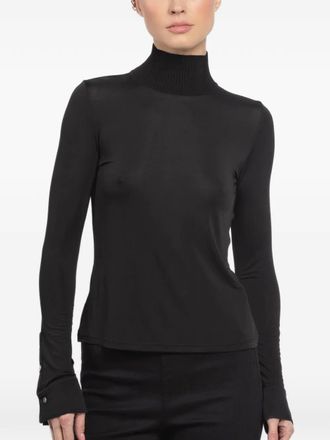 A.L.C. Elyse turtleneck top - Zwart