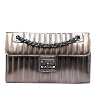 Chanel Pre-owned The Maharaja Express - Dames - Pre-owned - Grijs - Maat: ONE Size Leer