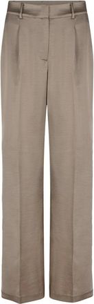 Dante6 Dames, Broeken, Beige, Maat: XL Satijn
