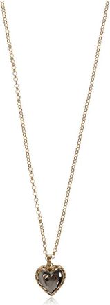 Dolce & Gabbana Hart Hanger Ketting - Dames - Kettingen - Geel - ONE Size - Accessoires