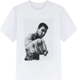 sacai Camiseta de algod&oacute;n - Tops - Hombre - Blanco - S