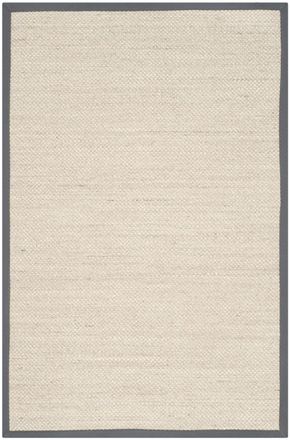 Safavieh Alfombra sisal m&aacute;rmol/gris oscuro 91 x 152 cm