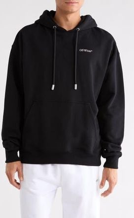 Off-white Cloud Arrow Skate Hoodie in Black-White at Nordstrom Rack, Size X-Small