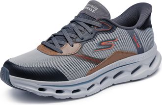 Skechers Mens Hands Free Slip-ins Go Walk Glide-Step 2.0-Zac Sneaker, Grey, 14 X-Wide