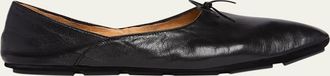 Tom Ford Mens Rudolf Leather Ballerina Flats
