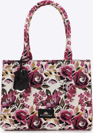 Wittchen Dames Jacquard Tassel, Multicolor Katoen