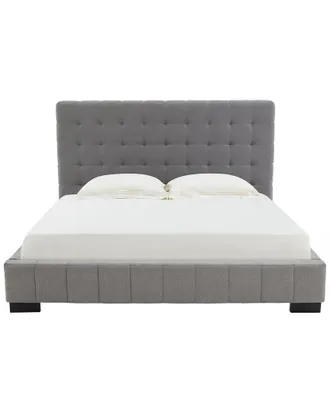 Safavieh Couture Vivaldi Tufted Linen Bed