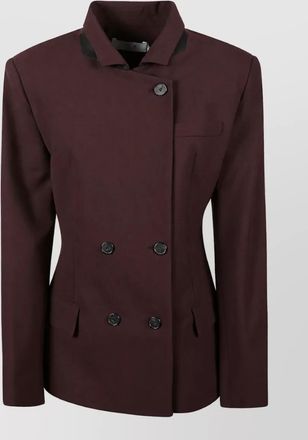 Iro single breasted coat
