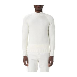 Zanone Hombre, Jerseys, Blanco, Talla: S