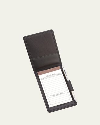Royce Leather Personalized Leather Note Jotter