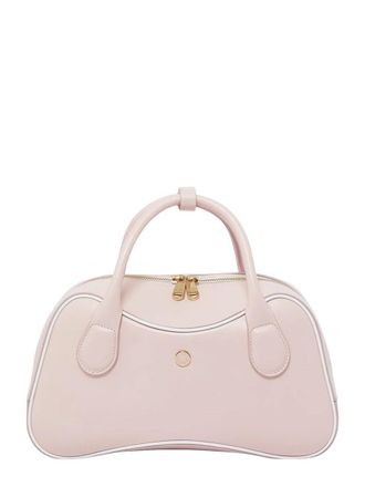 Casablanca Micro Bowling Rounded Leather Handbag Bag