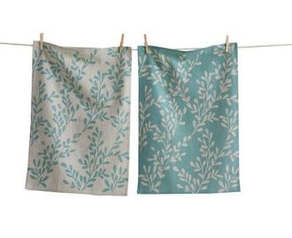 Tag Canyon Print Leafy Vine Dt S/2 Lt Blue Light Blue Cotton Everyday at Nordstrom