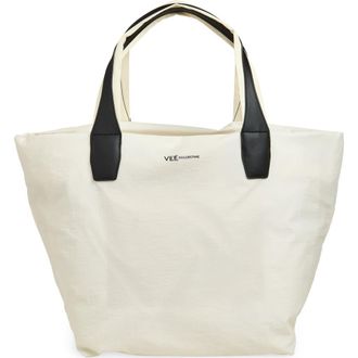 VeeCollective Medium Porter Essence Tote in Off-White Paper White at Nordstrom