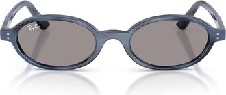 Ray-Ban Sunglasses Rb4472 6855/1 Blue Striped/Grey Unisex