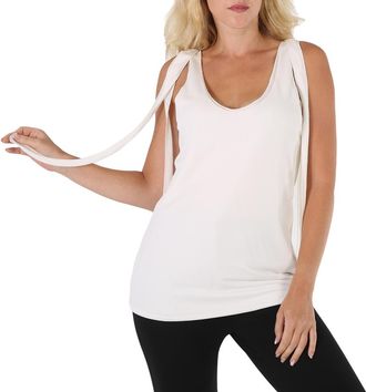 Chloé Ladies Iconic Milk Layered Tank Top, Brand Size 42 ( US Size 10)