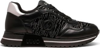 Liu Jo Zwarte Sneakers Herfst/Winter 23 - Dames - Sneakers - Zwart - 36 EU - Schoenen