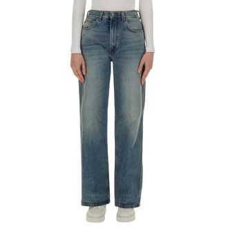 Haikure Winona Jeans - Dames - Regular Fit Jeans - Blauw - W26 - Katoen - Jeans