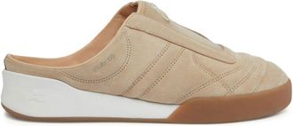 Courrèges Club 02 slip-on sneakers - women - Suede - 39 - Neutrals